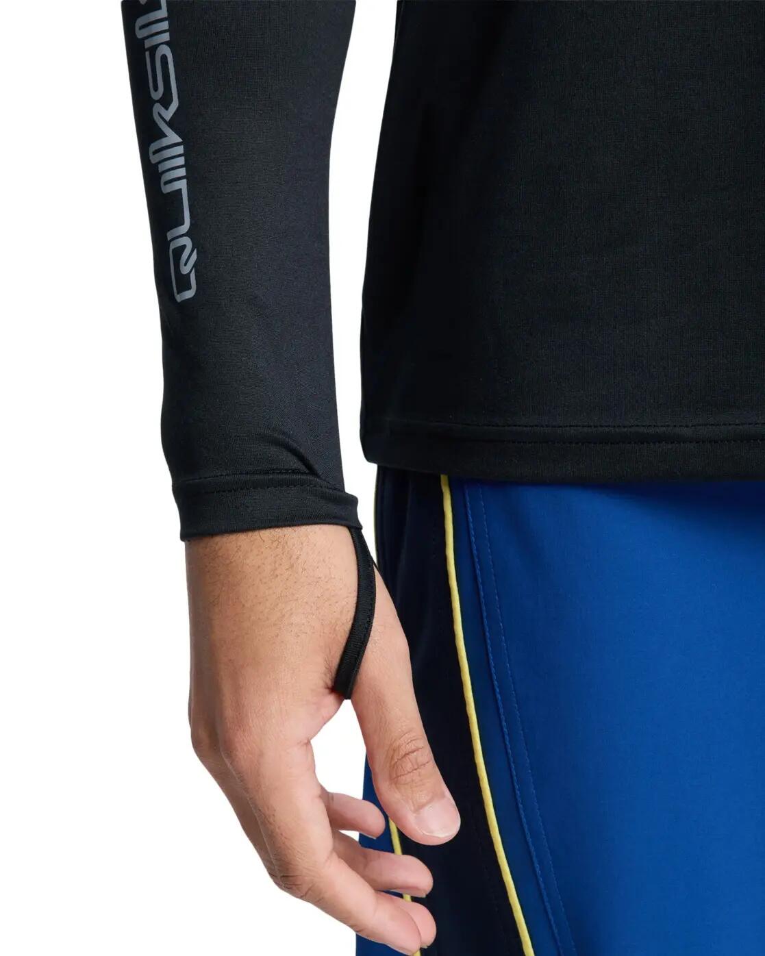 Camiseta de Surf de Manga Larga con UPF 50 EVERYDAY SURF Negro Hombre 4/4
