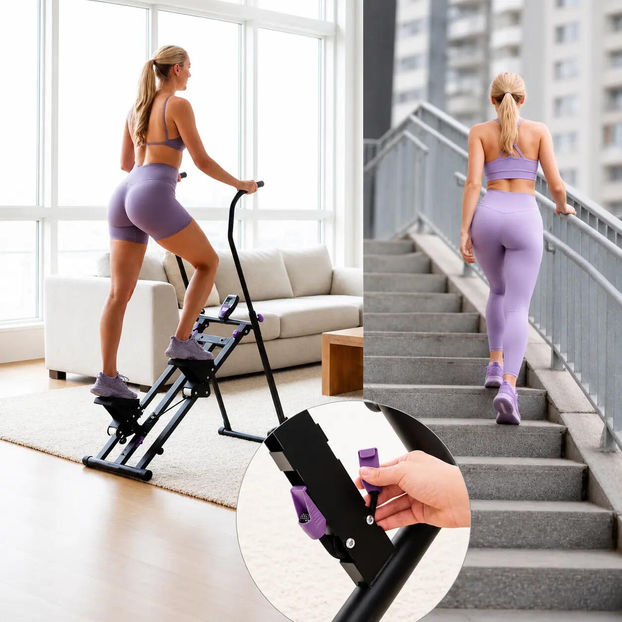 Stepper – Effektiver Trainer für dein Ganzkörpertraining zuhause - Climber 1000 2/16