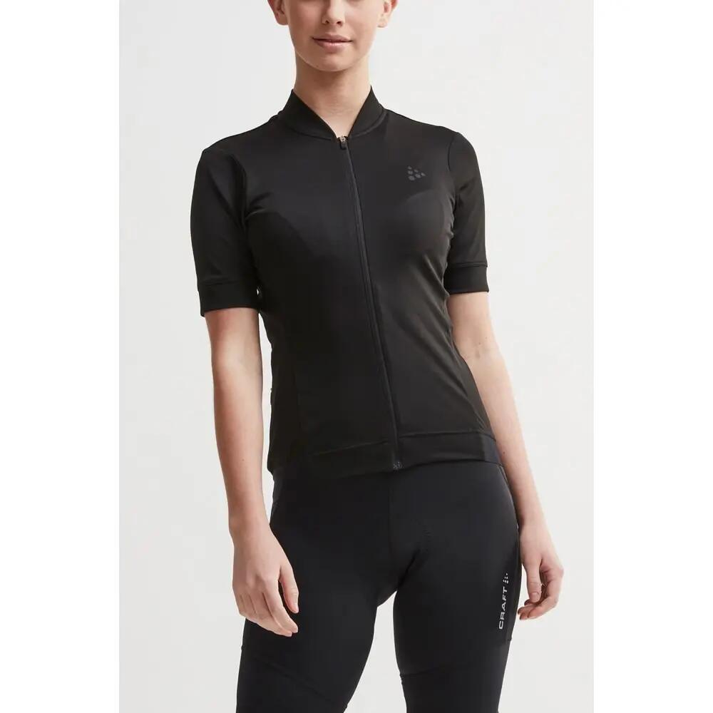 Fietsshirt - Craft Essence Jersey - L - Dames - Zwart 5/7
