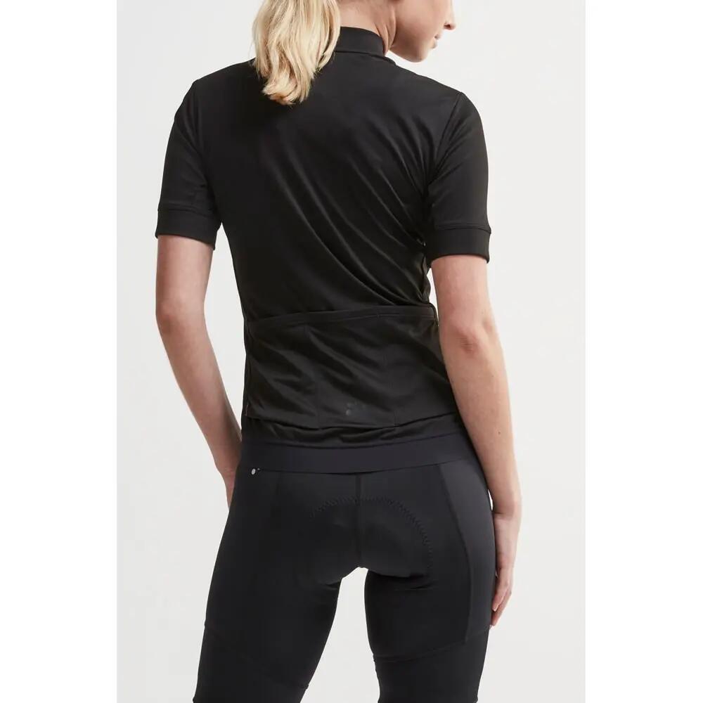 Fietsshirt - Craft Essence Jersey - L - Dames - Zwart 6/7