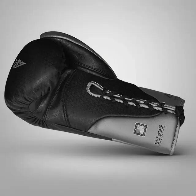 Boxhandschuhe RDX K1 Mark Pro Schwarz Silber 10oz 3/10