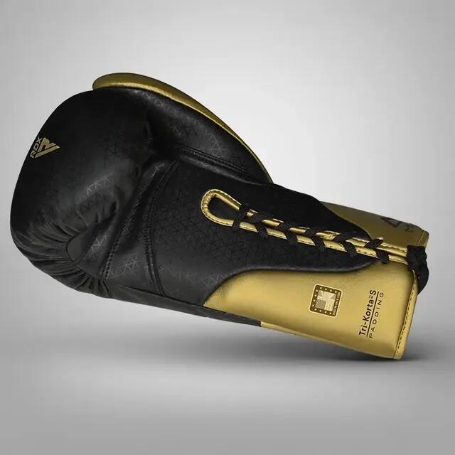 Boxhandschuhe RDX K1 Mark Pro Schwarz Gold 8oz 3/10