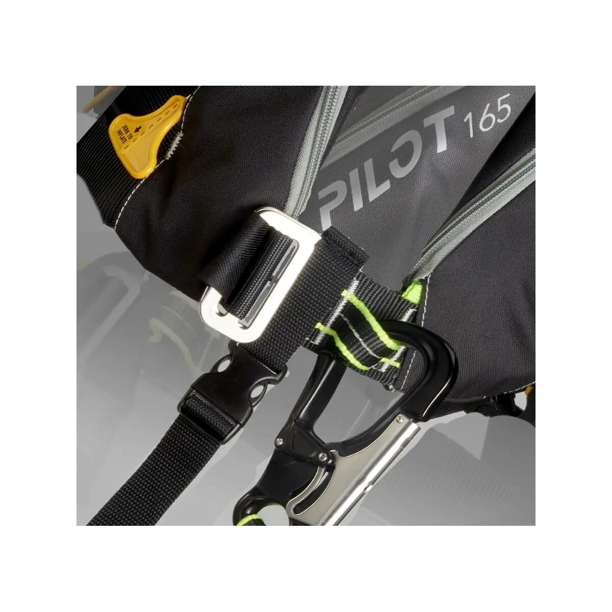 Reddingvest New Pilot 165, zwart, 165 N 2/4