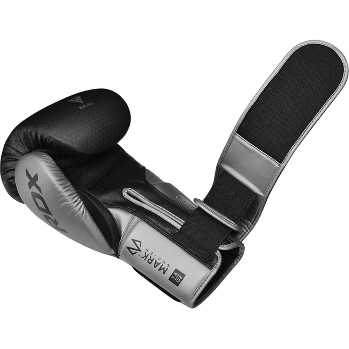 BOXHANDSCHUHE MARK PRO SPARRING TRI LIRA 2 SILBER – 10 OZ 6/11
