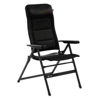 Barletta comfort l campingstoel opvouwbare verstelbaar aluminium 120 kg