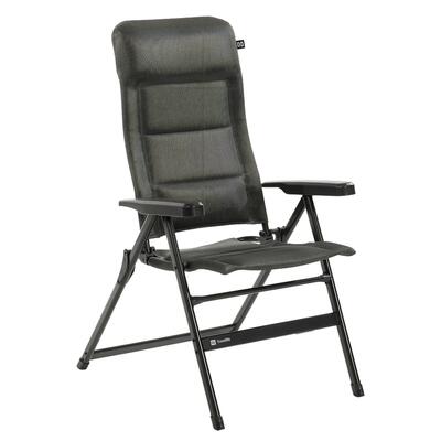 Barletta comfort l campingstoel opvouwbare verstelbaar aluminium 120 kg