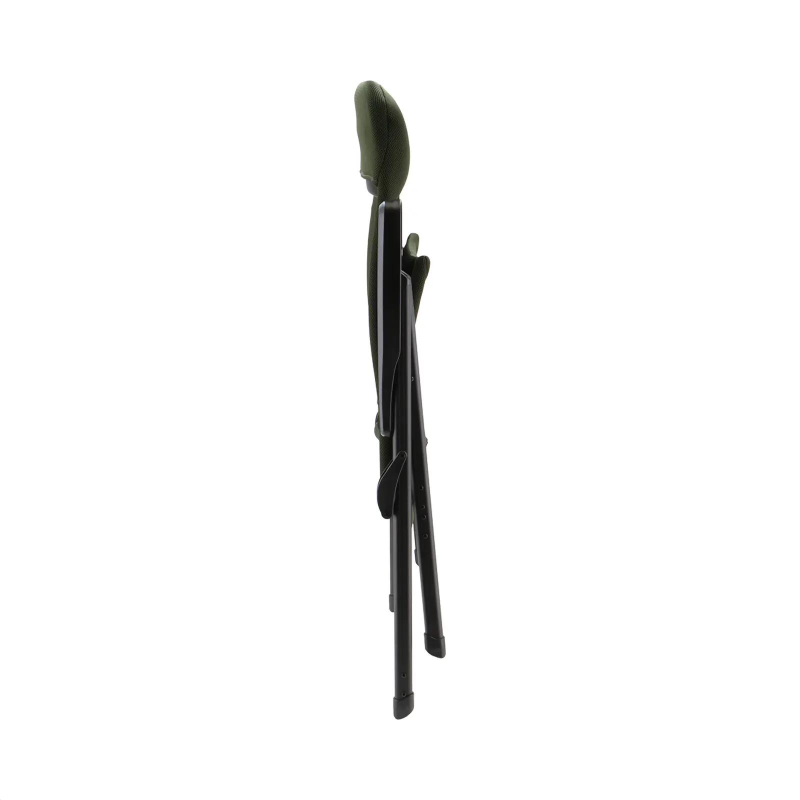 Sedia da campeggio Barletta Comfort XL pieghevole regolabile alluminio 150 kg 7/7