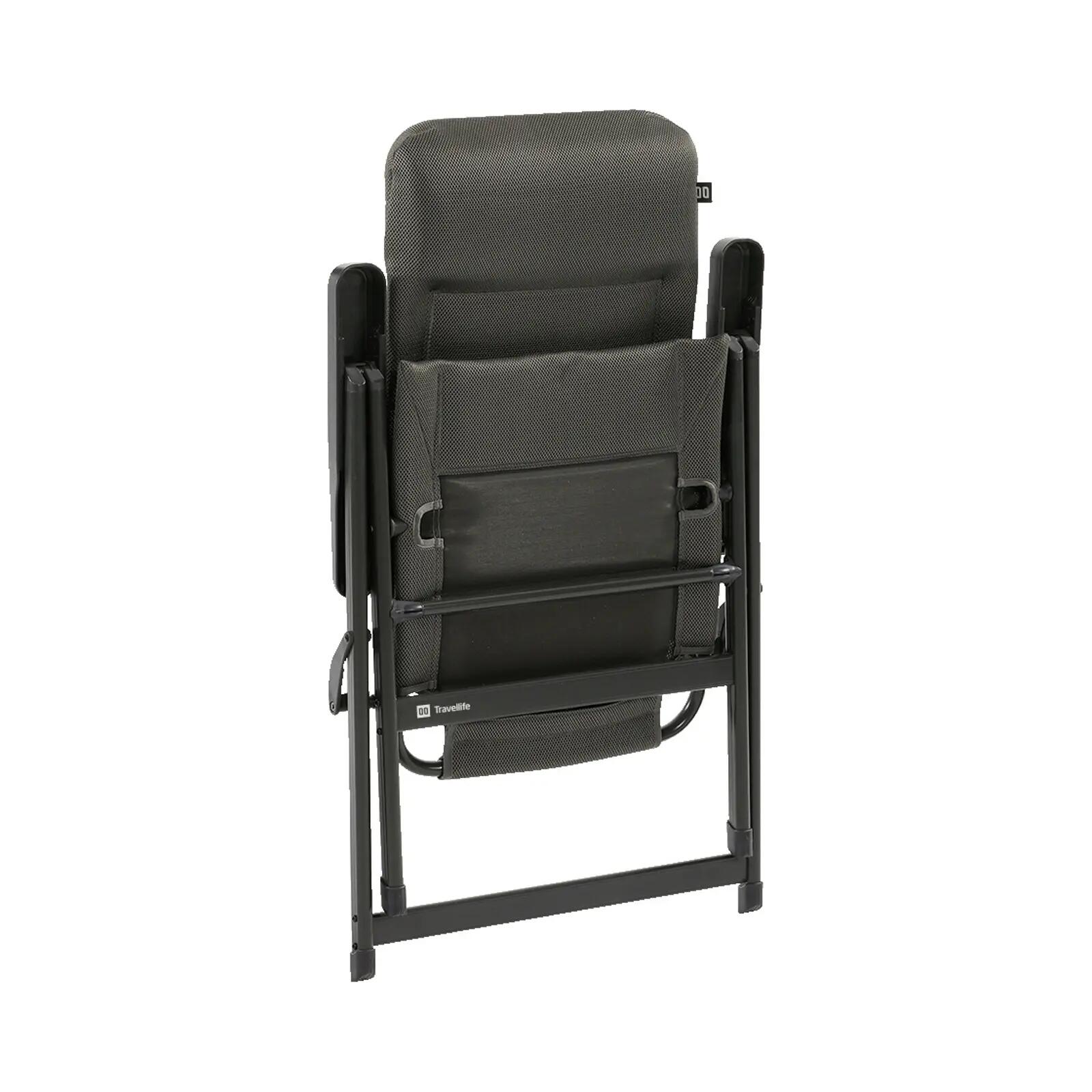 Sedia da campeggio Barletta Comfort L pieghevole regolabile alluminio 120 kg 7/7