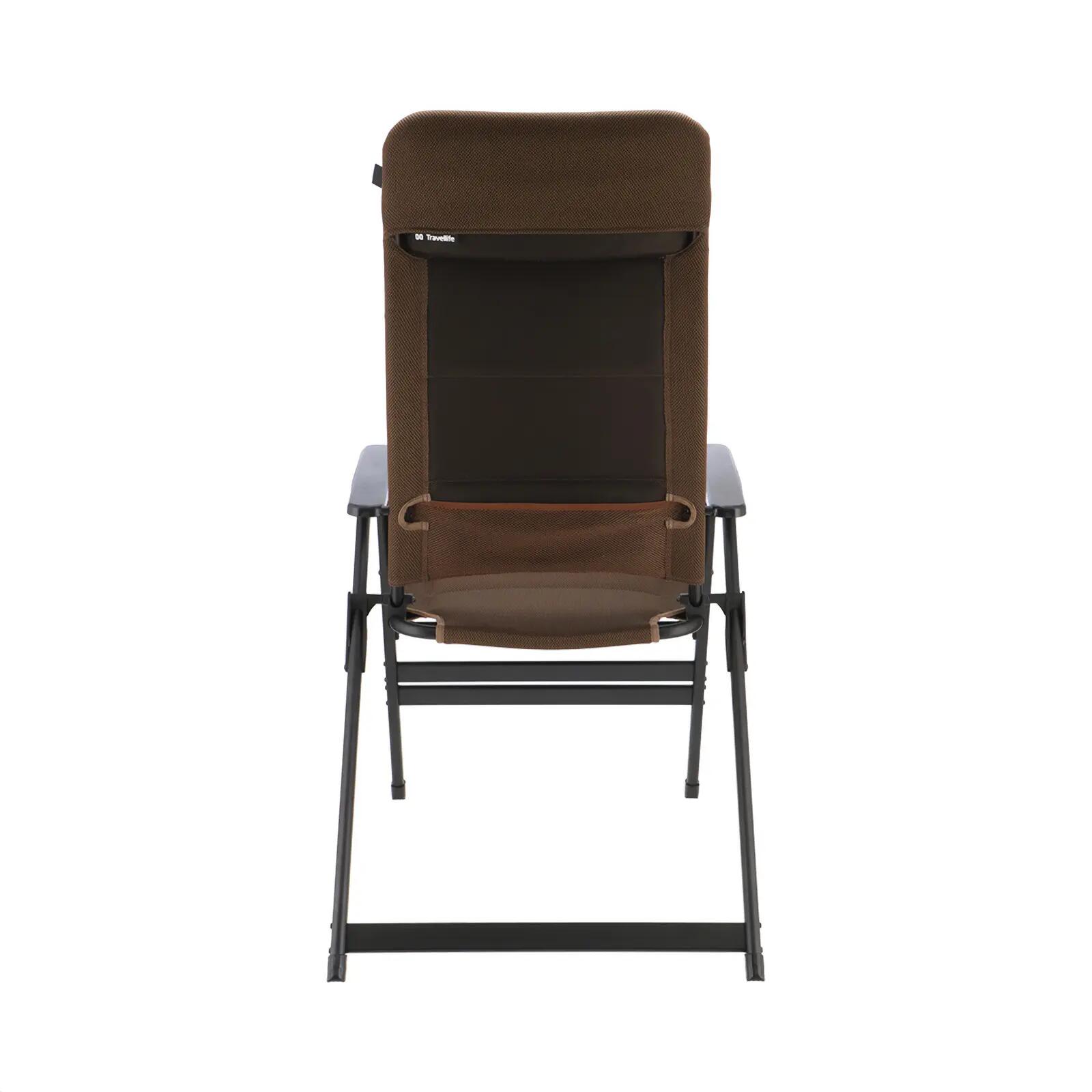 Silla de camping Barletta Comfort XL plegable ajustable aluminio 150 kg 5/7