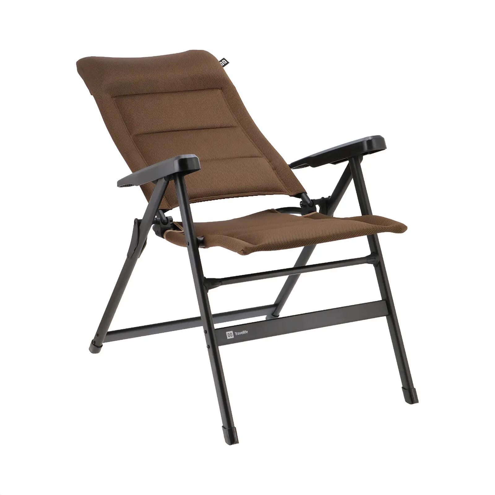 Sedia da campeggio Barletta Comfort L pieghevole regolabile alluminio 120 kg 4/7