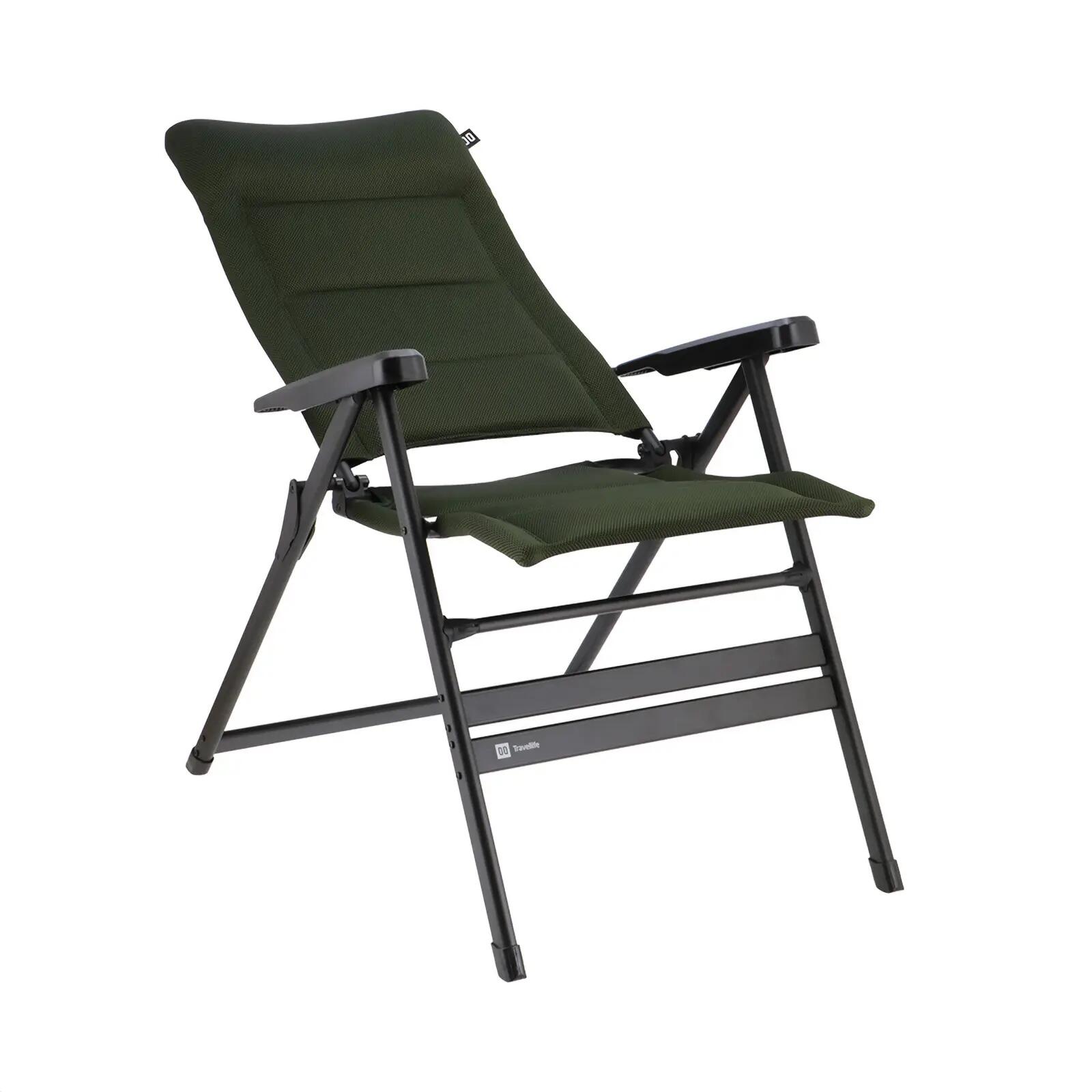 Sedia da campeggio Barletta Comfort XL pieghevole regolabile alluminio 150 kg 4/7