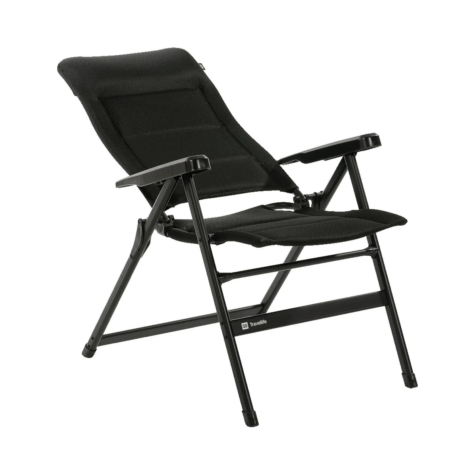 Sedia da campeggio Barletta Comfort L pieghevole regolabile alluminio 120 kg 4/7