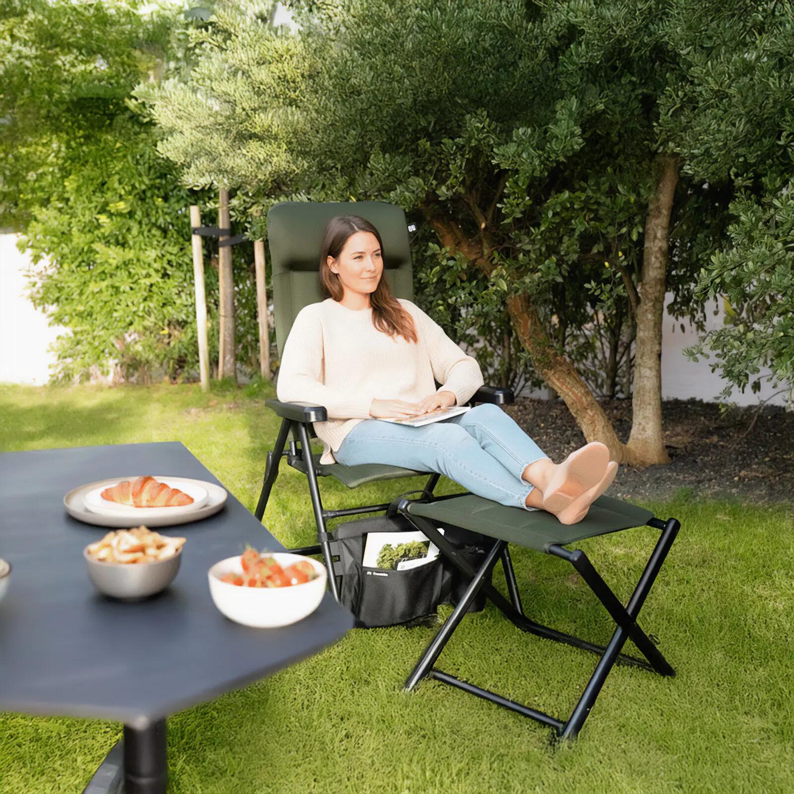 Barletta Comfort L Campingstoel Opvouwbare Verstelbaar Aluminium 120 kg 3/7