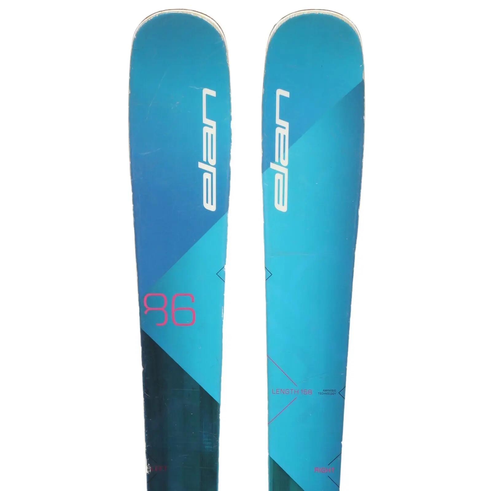 RECONDITIONNE - Ski Elan Ripstick 86 W + Fixations 2/4