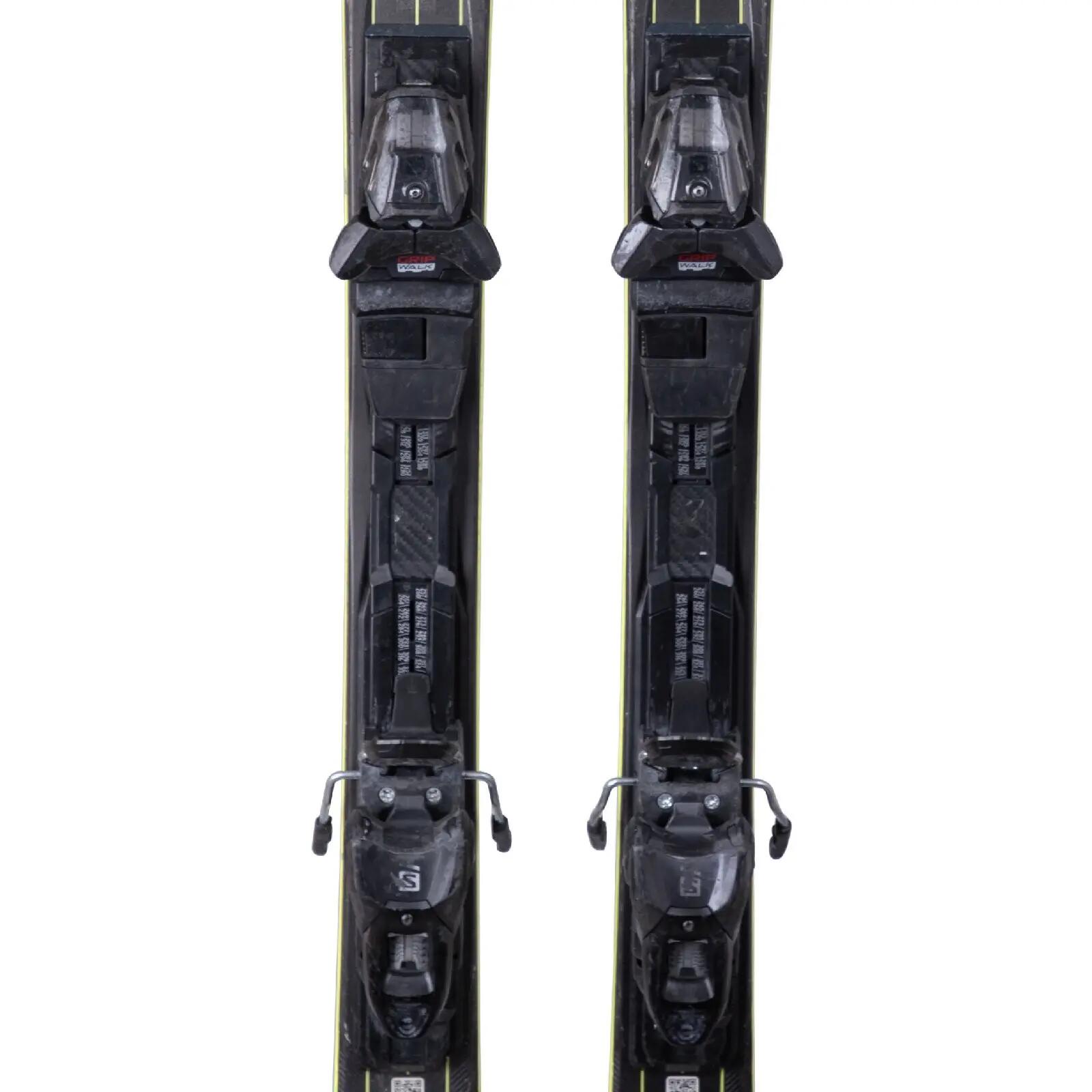 RECONDITIONNE - Ski Salomon S Max 08 + Fixations 3/4