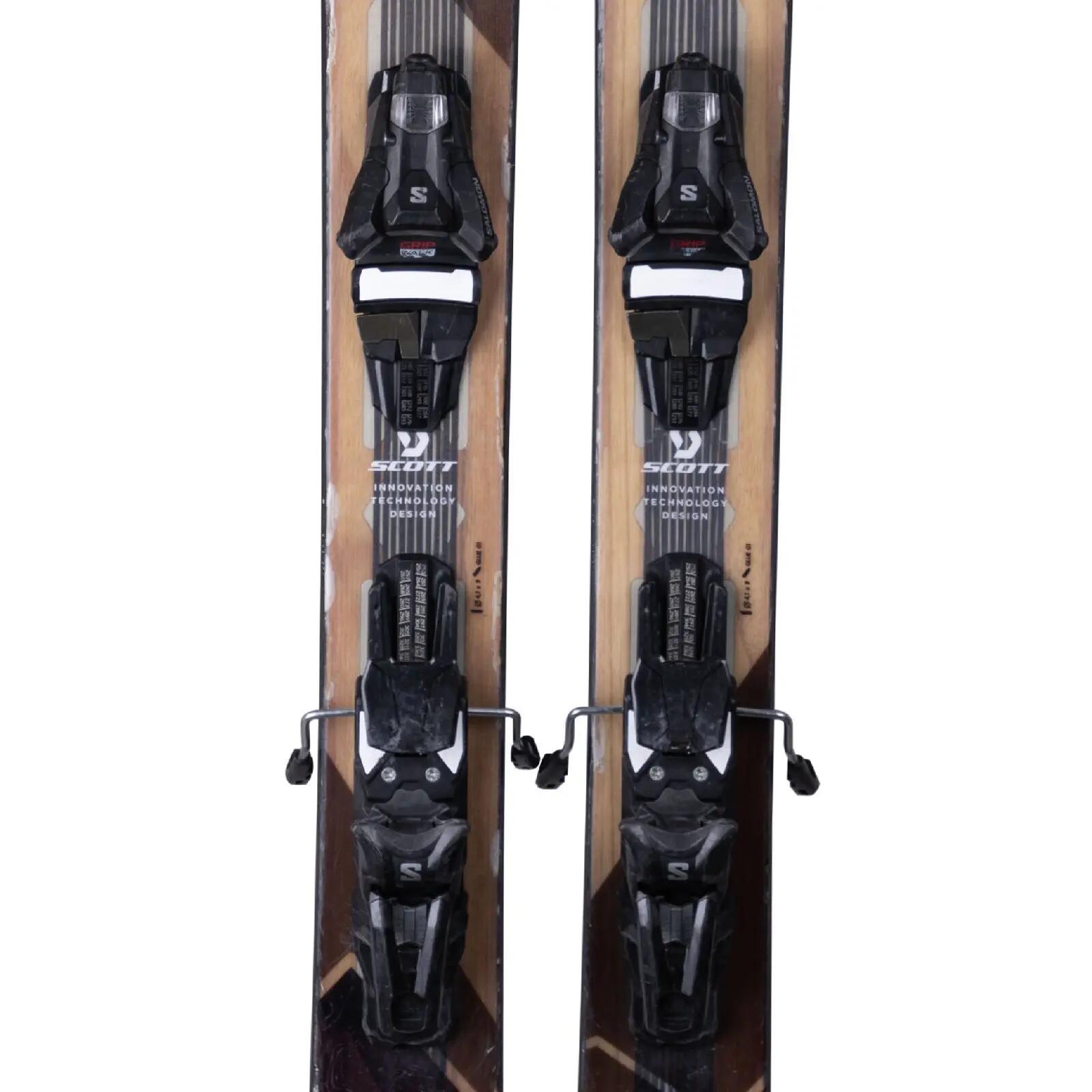 RECONDITIONNE - Ski Scott Pure 109 + Fixations 3/4