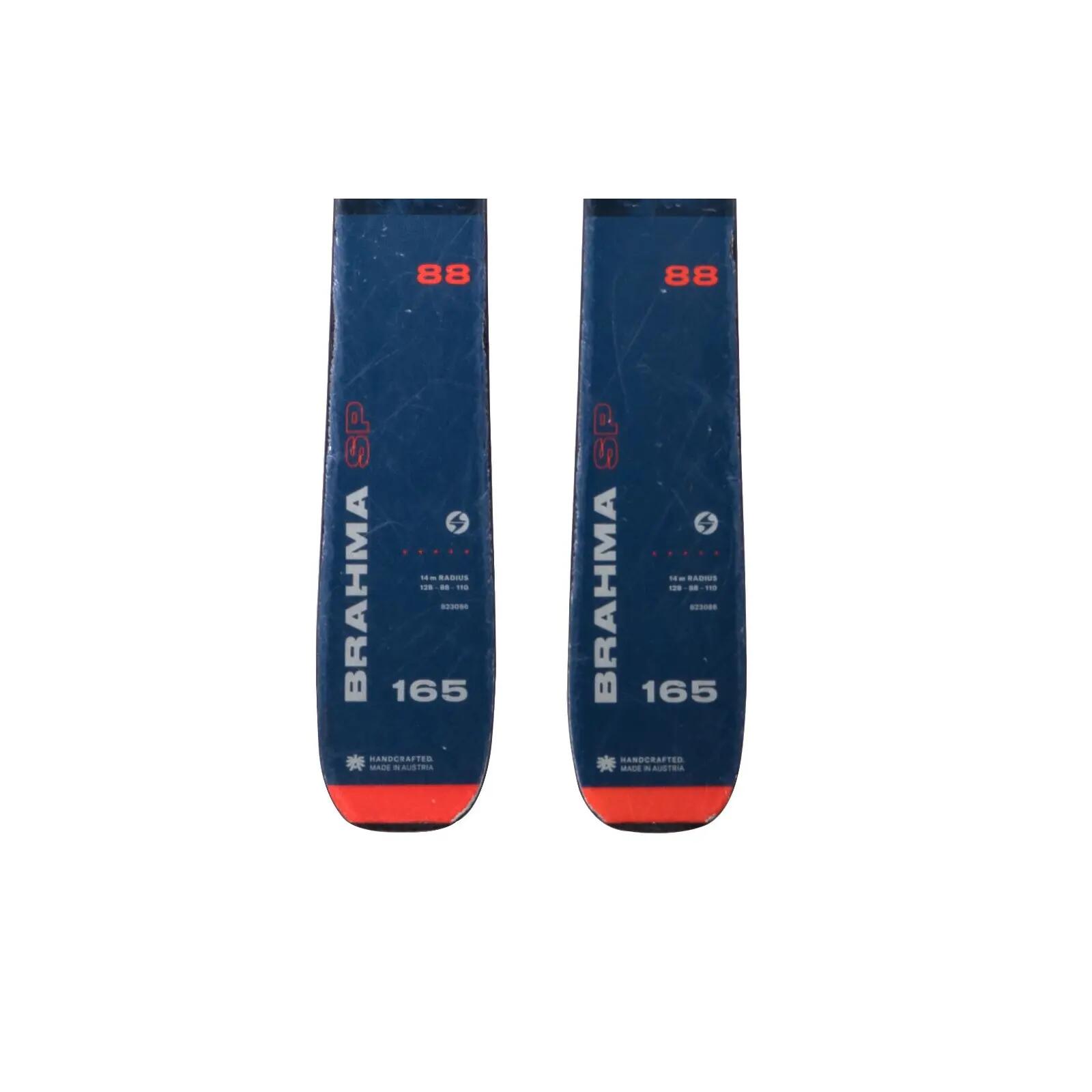 RECONDITIONNE - Ski Blizzard Brahma 88 Sp + Fixations 4/5
