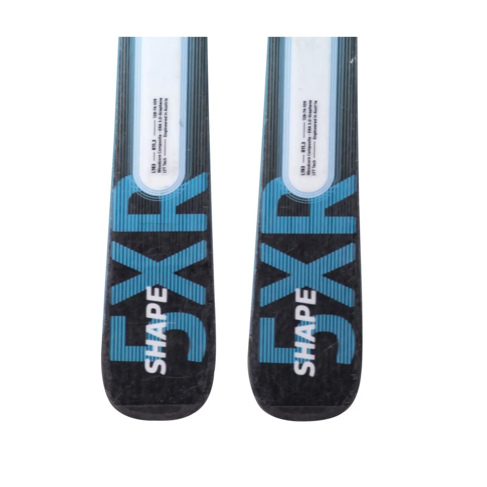 RECONDITIONNE - Ski Head Shape 5 Xr + Fixations 4/4