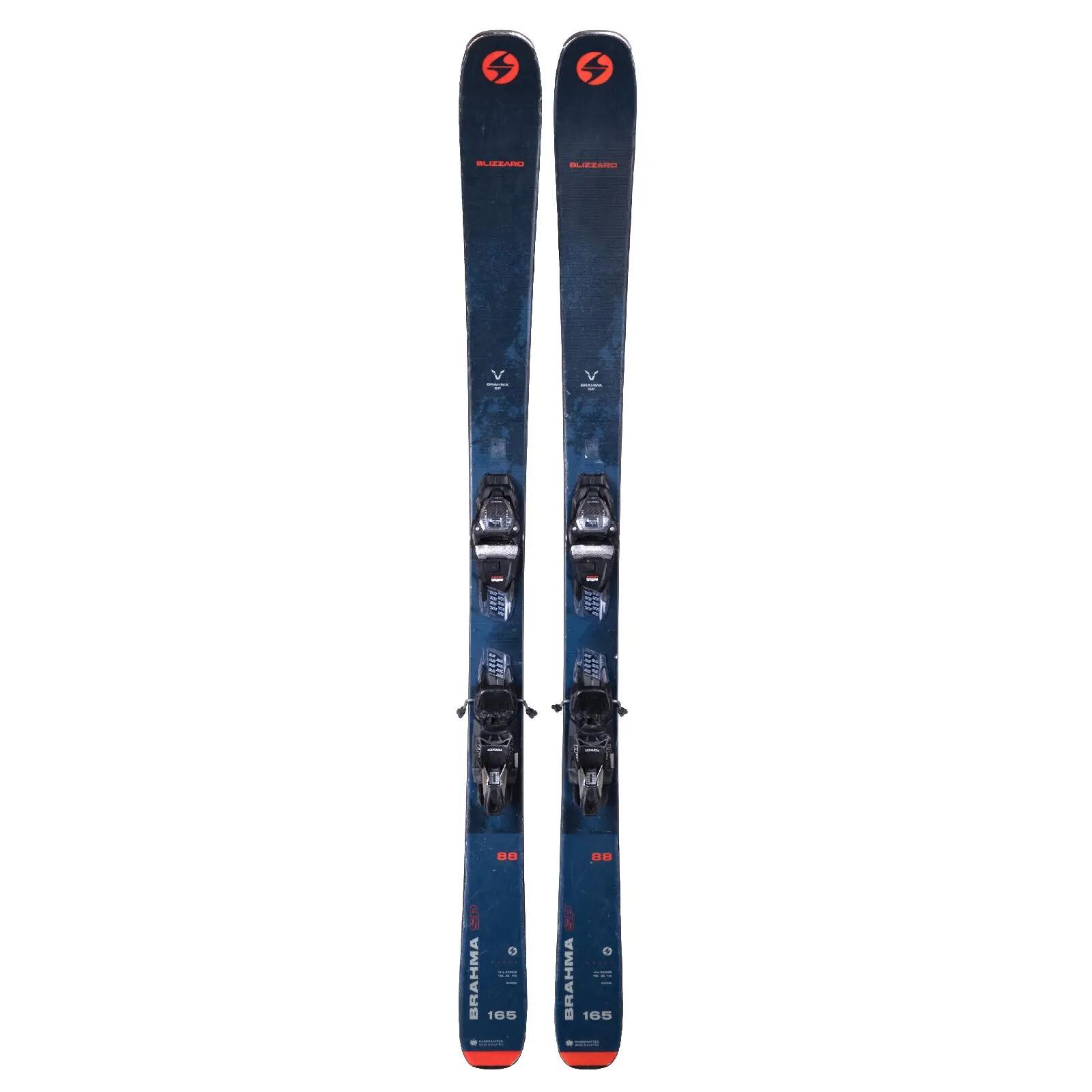 RECONDITIONNE - Ski Blizzard Brahma 88 Sp + Fixations 2/5