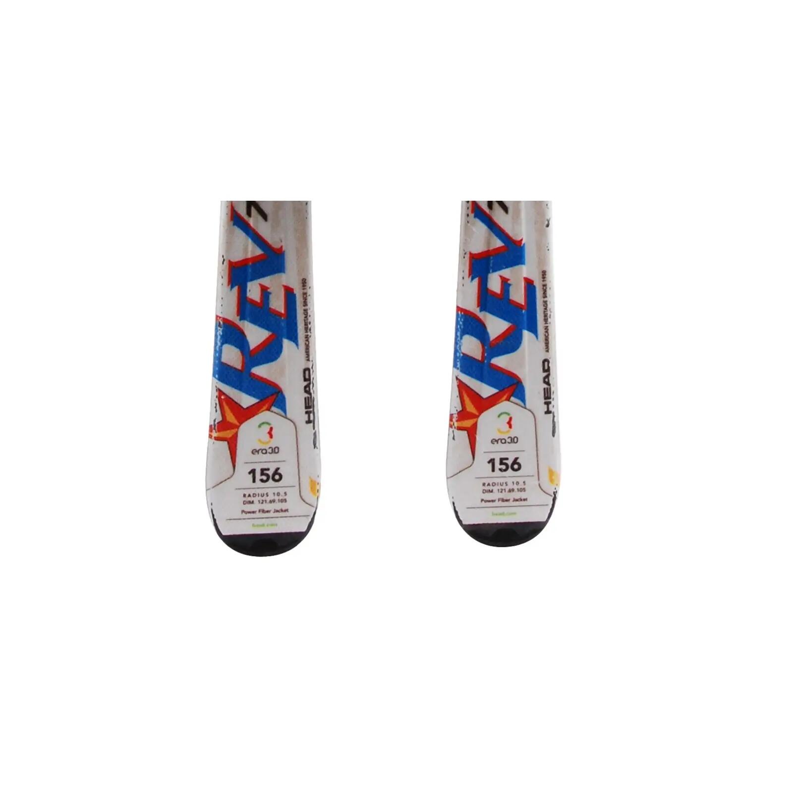 RECONDITIONNE - Ski Head Rev 70 + Fixations 4/4