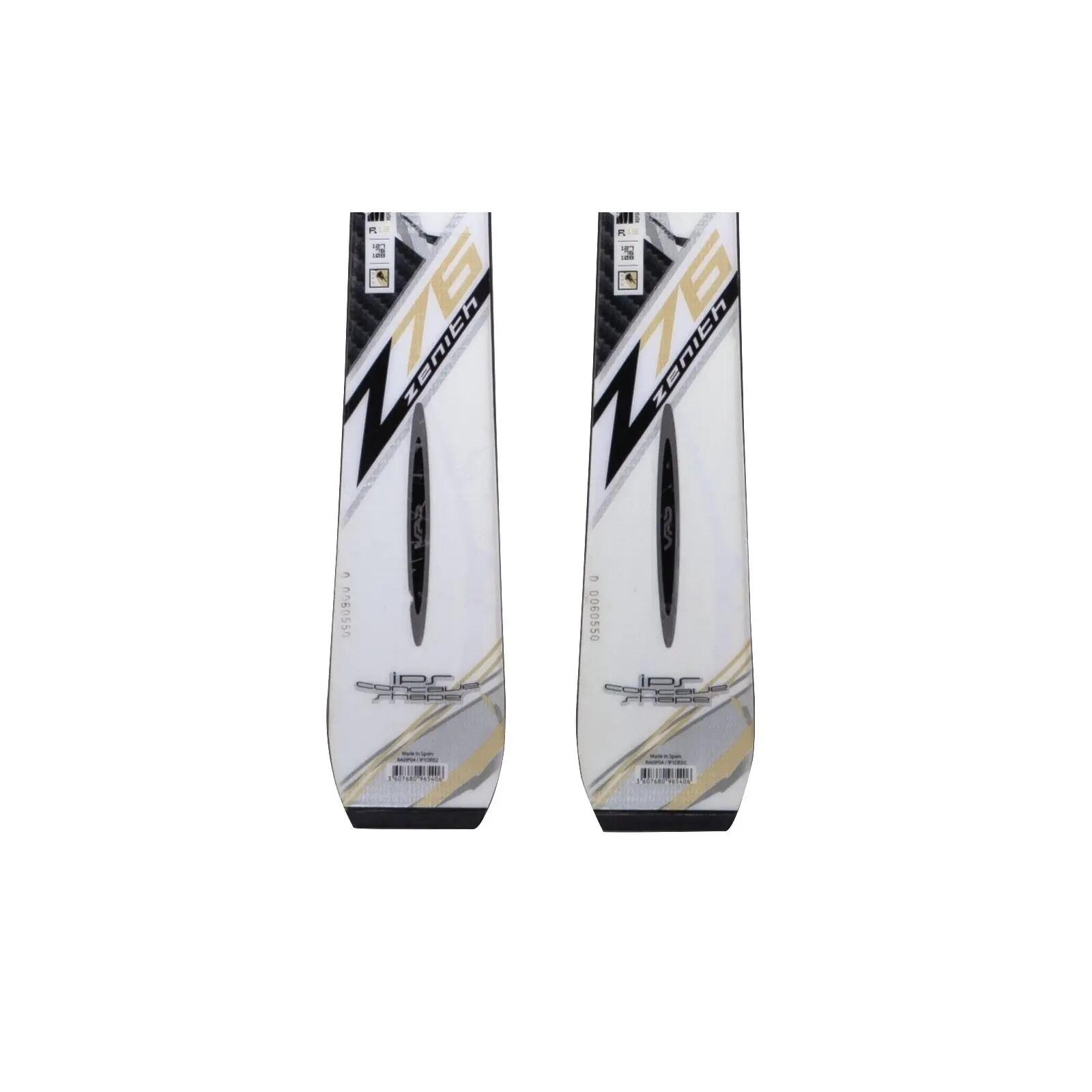 RECONDITIONNE - Ski Rossignol Zenith Z76 Carbon + Fixations 4/4