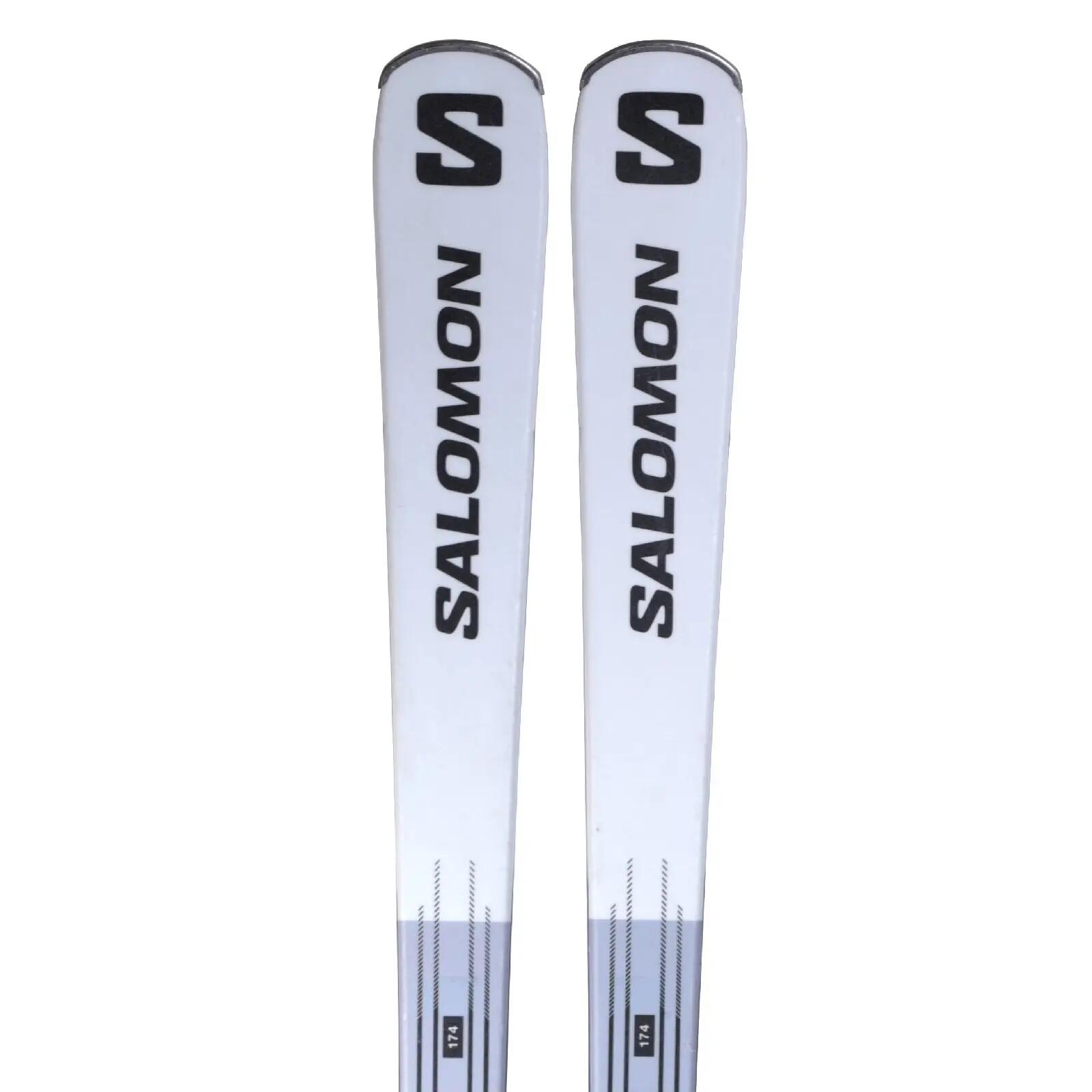 RECONDITIONNE - Ski Salomon S Max 4 + Fixations 1/4