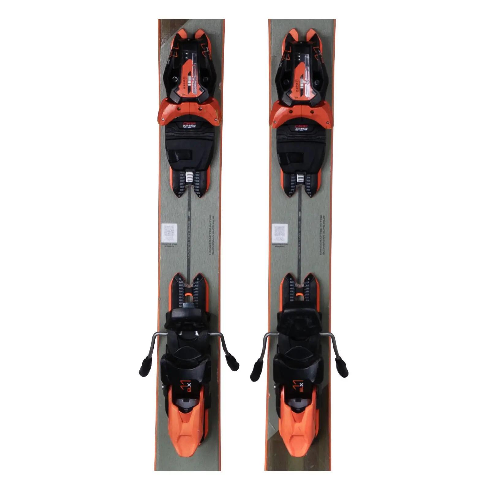 RECONDITIONNE - Ski Elan Wingman 82 Ti + Fixations 3/4