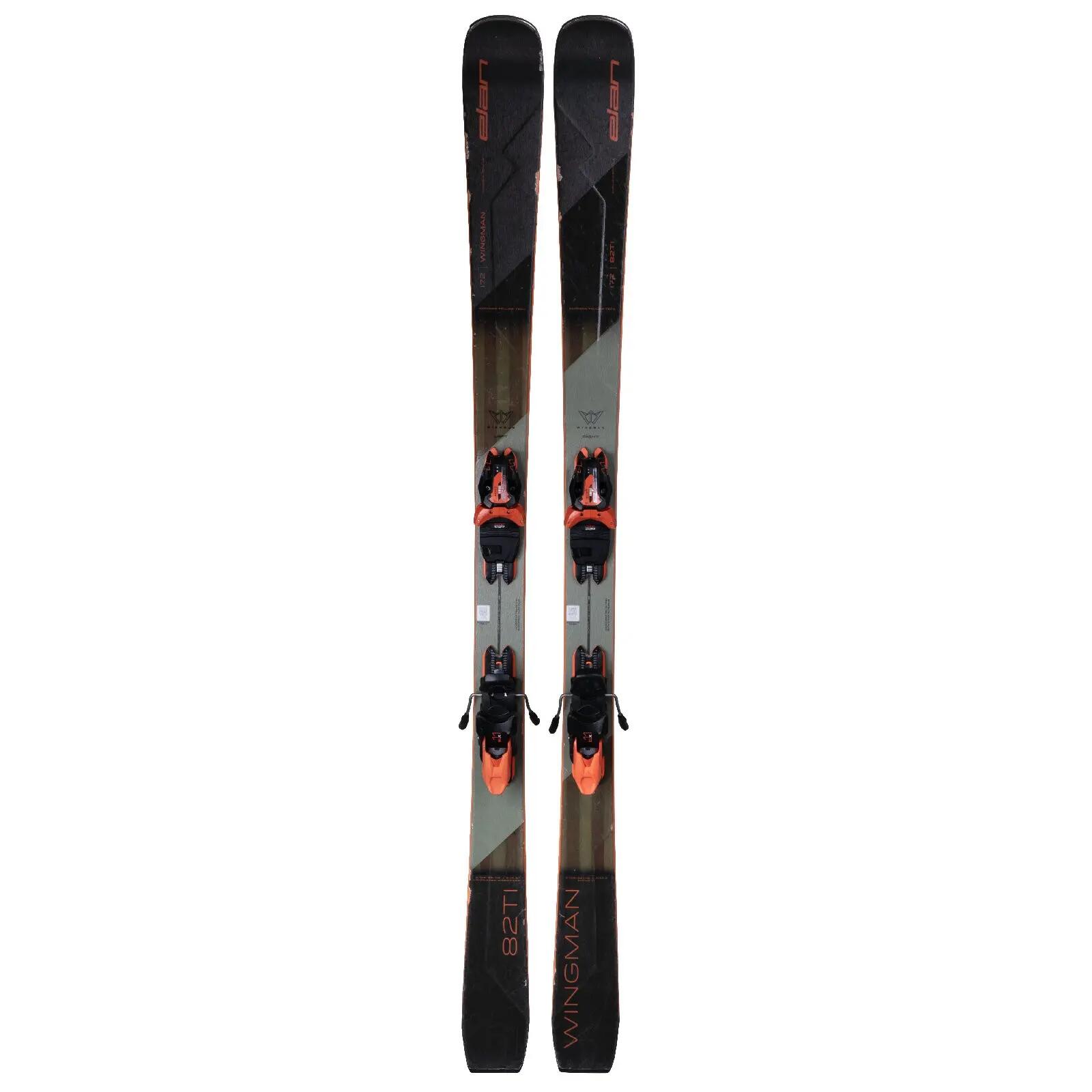 RECONDITIONNE - Ski Elan Wingman 82 Ti + Fixations 2/4