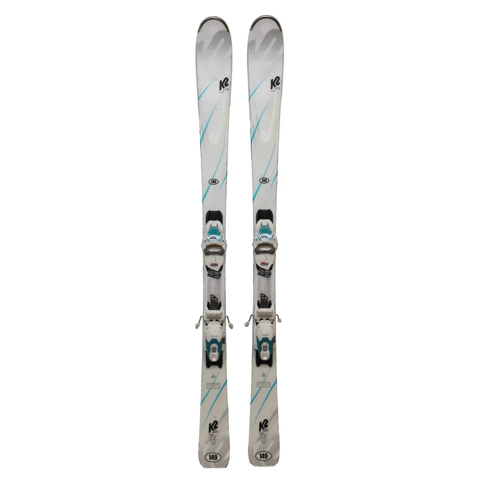 RECONDITIONNE - Ski K2 Luv Rx + Fixations 2/4