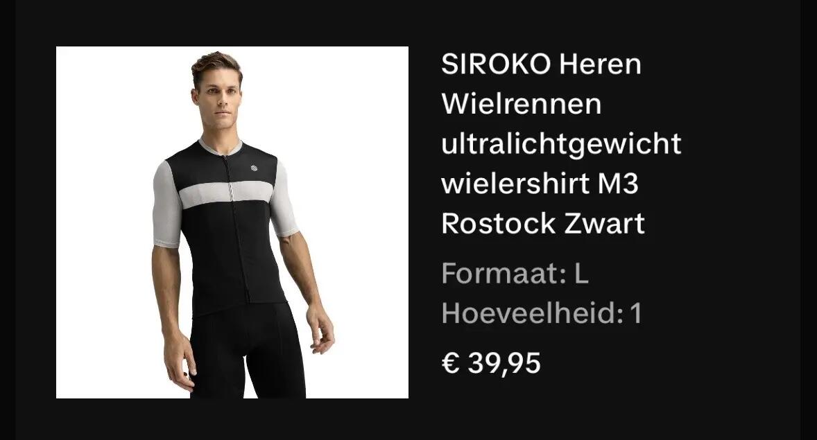 Entre Particuliers - Maillot de cyclisme Siroko M3 Rostock de couleur n 2/6