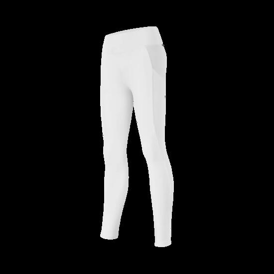 Collants de concours KLMEGAN FULL GRIP F-TEC4 BROSSÉ BLANC FEMME