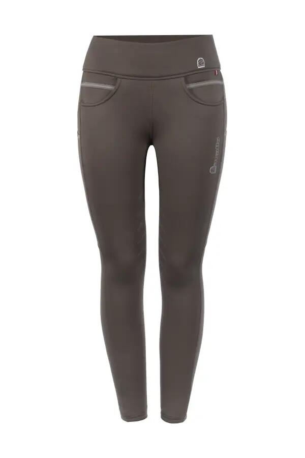 LIZ LEGGINGS FULL GRIP DARK WALNUT DAMEN 1/2