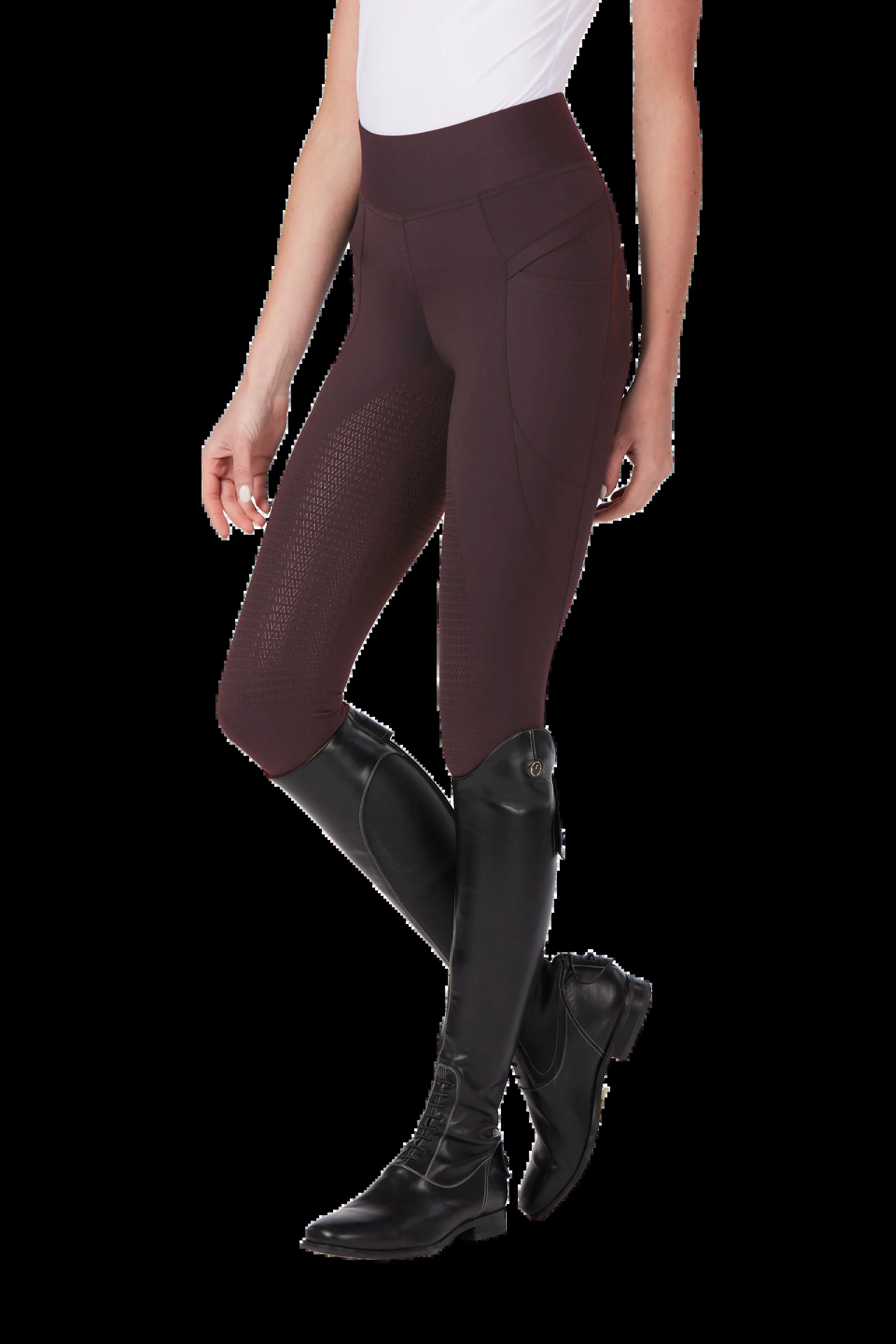 MEGEVE LEGGINGS FULL GRIP MOSTO 1/2