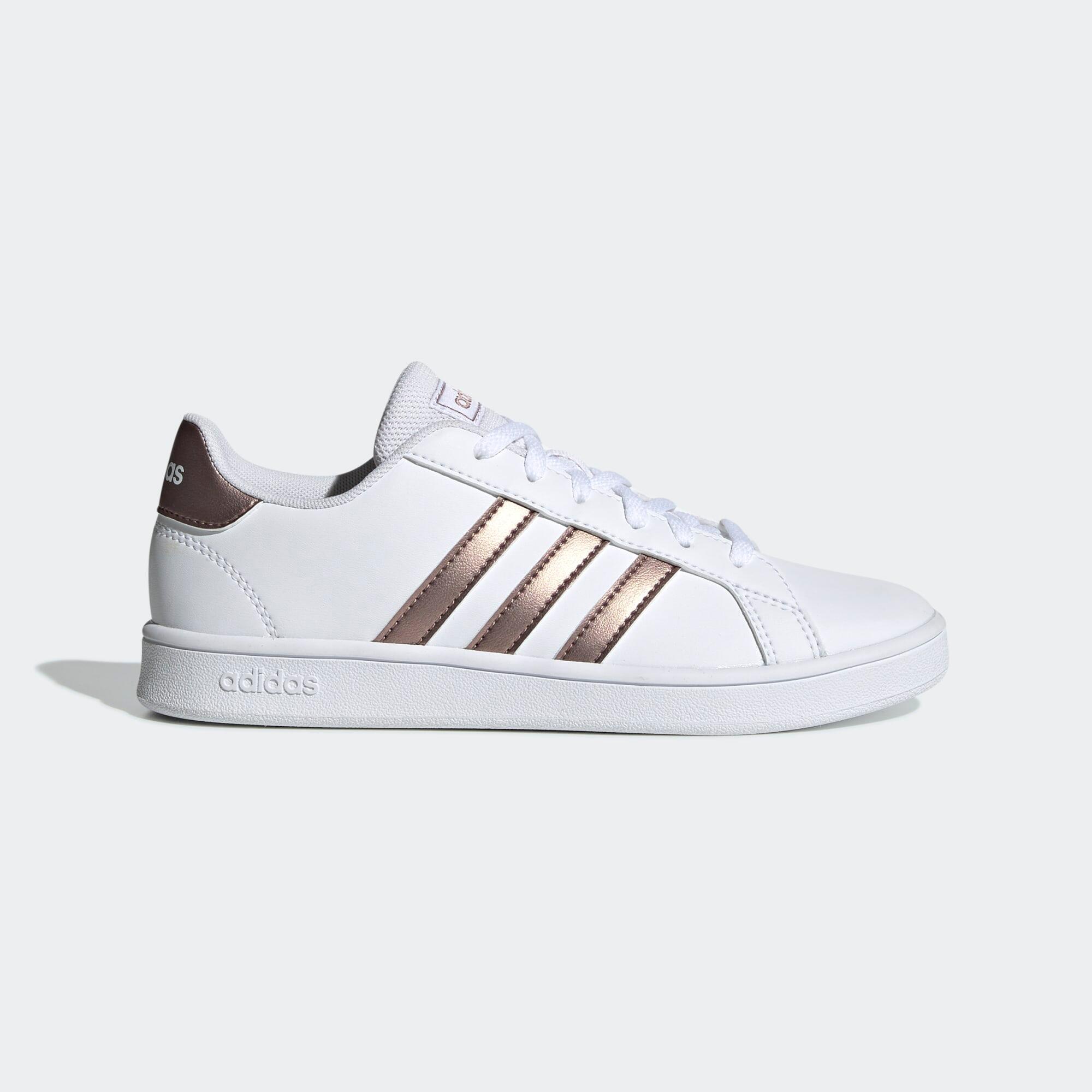 Damskie trampki na co dzień Adidas Grand Court K Biały
