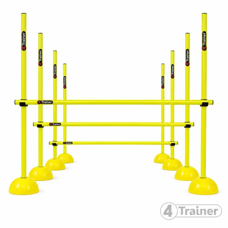KIT PLIOMÉTRIE AJUSTABLE  - 9 Jalons Démontables 180cm - 4TRAINER 2/8