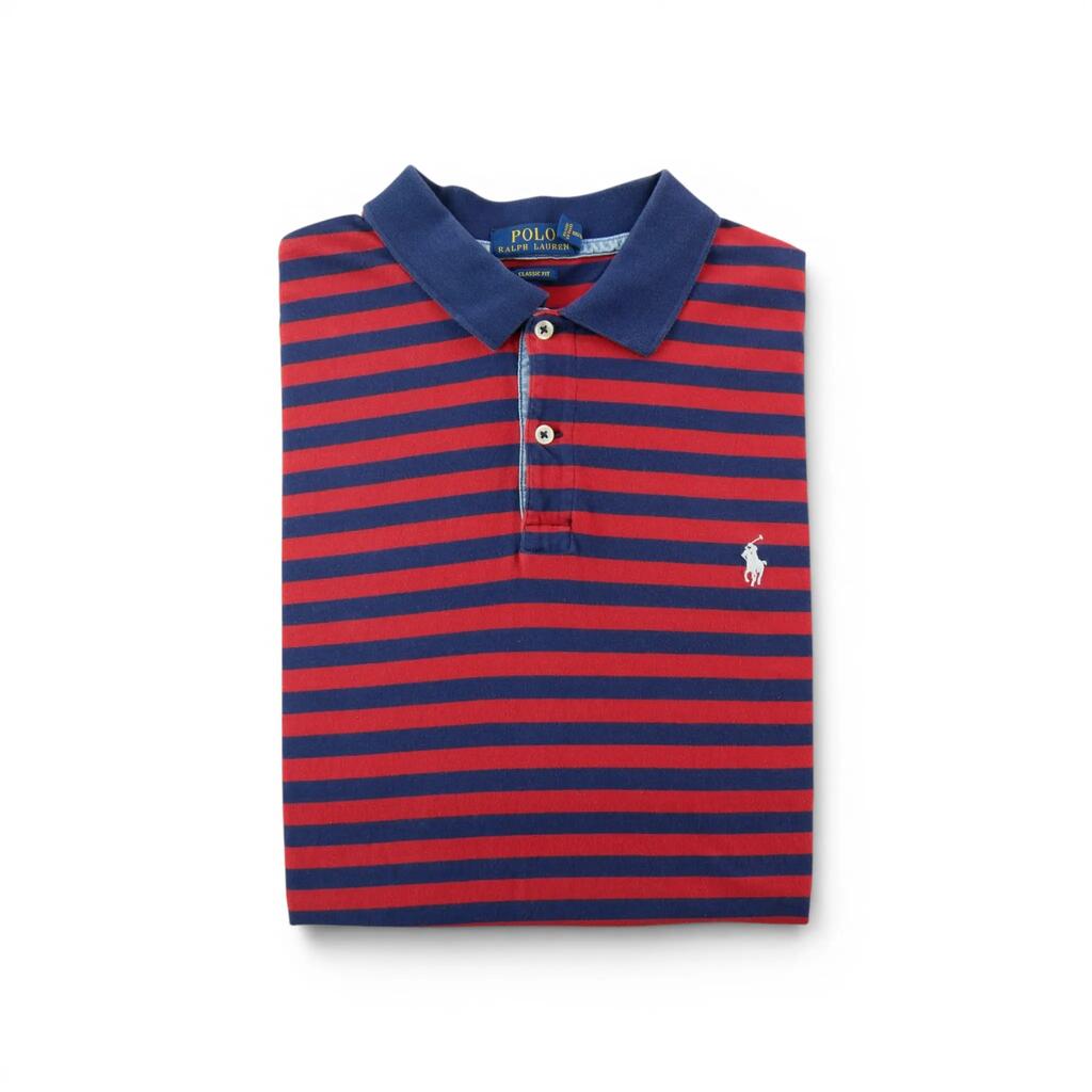 Second life - Polo Ralph Lauren Men's Short Sleeve Polo Red - Very good
