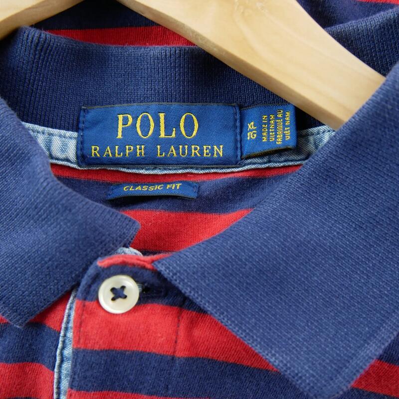 Second life - Polos bărbați Polo Ralph Lauren mânecă scurtă roșu - Foarte bun