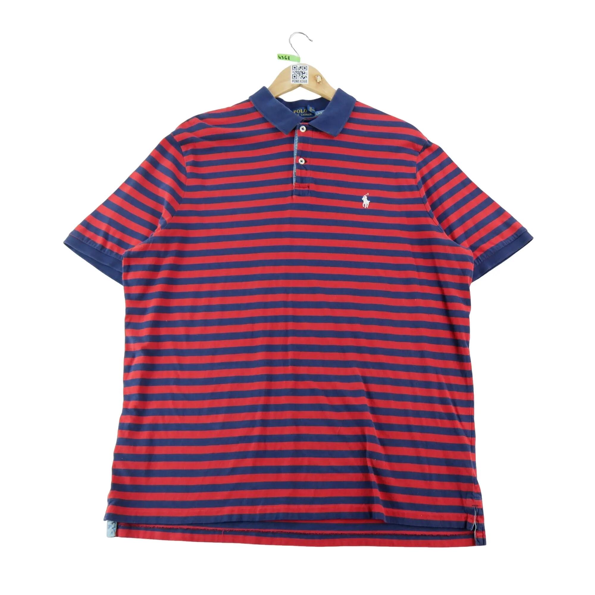 Second hand - Polo Ralph Lauren uomo manica corta rosso - Stato molto buono 3/6