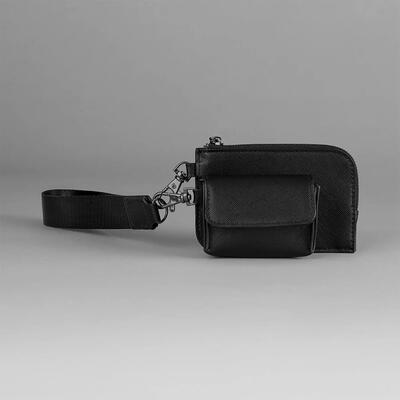 Pochette-bracelet boutique - black / black - one size
