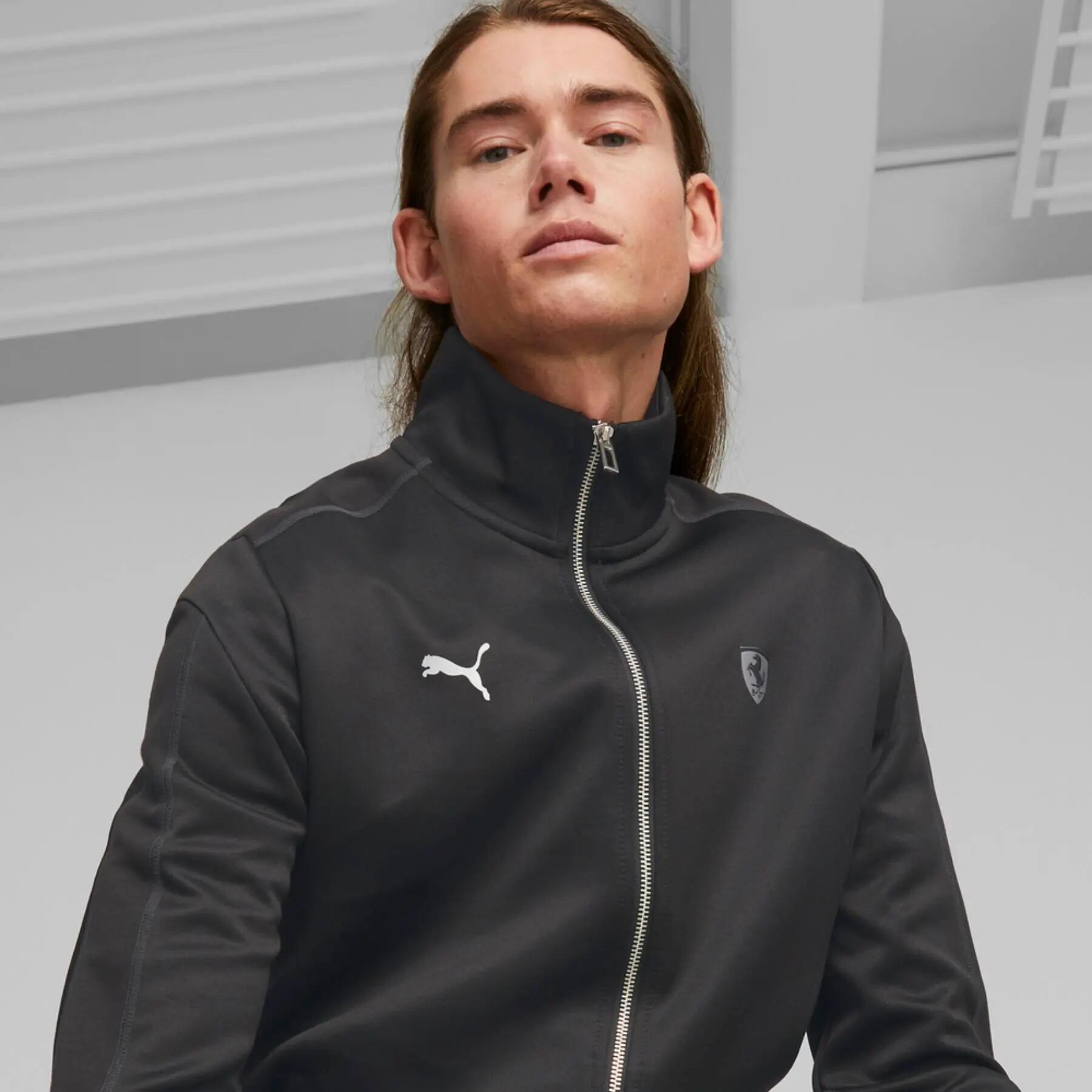 Moletom esportivo masculino Puma Ferrari Style MT7 6/8