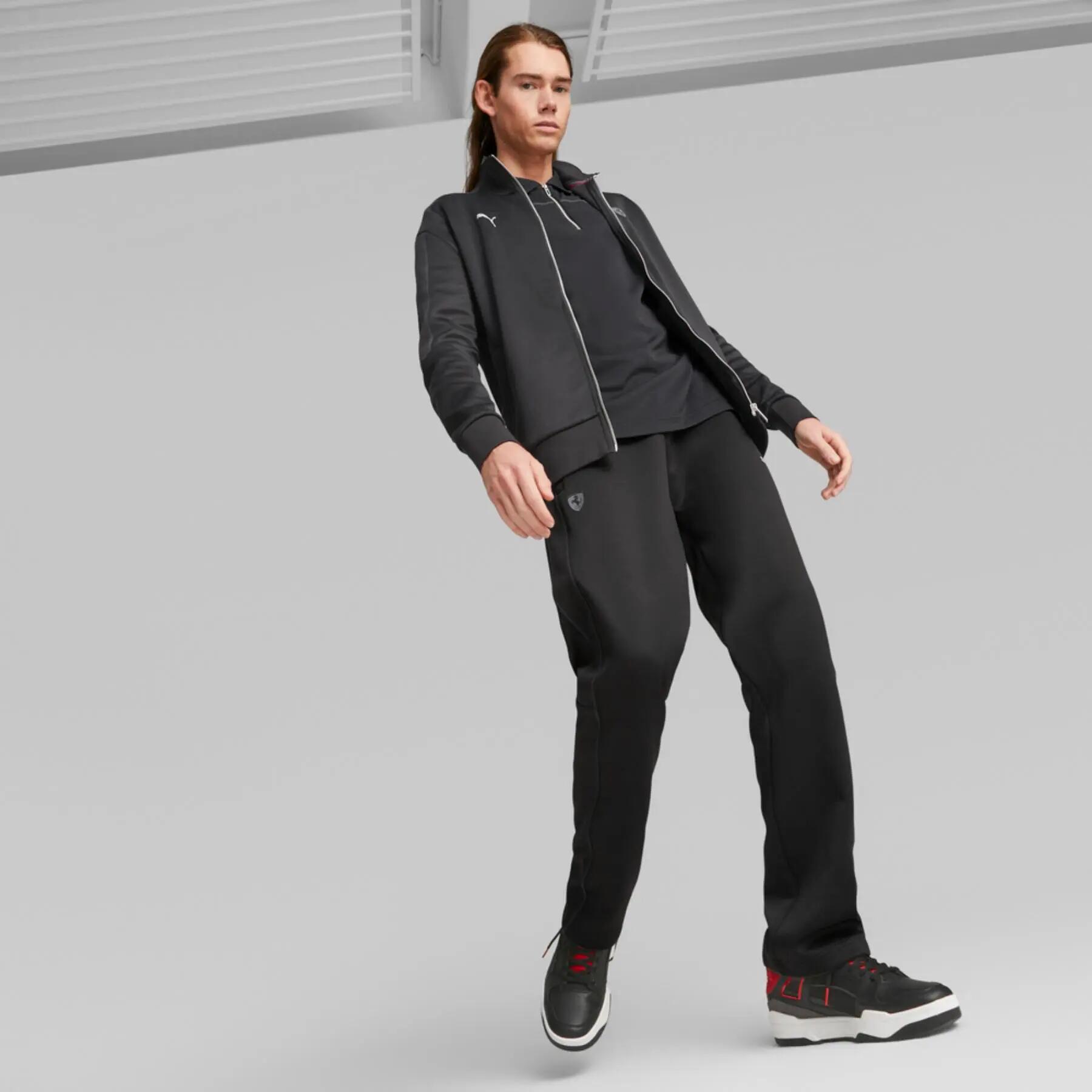 Moletom esportivo masculino Puma Ferrari Style MT7 5/8