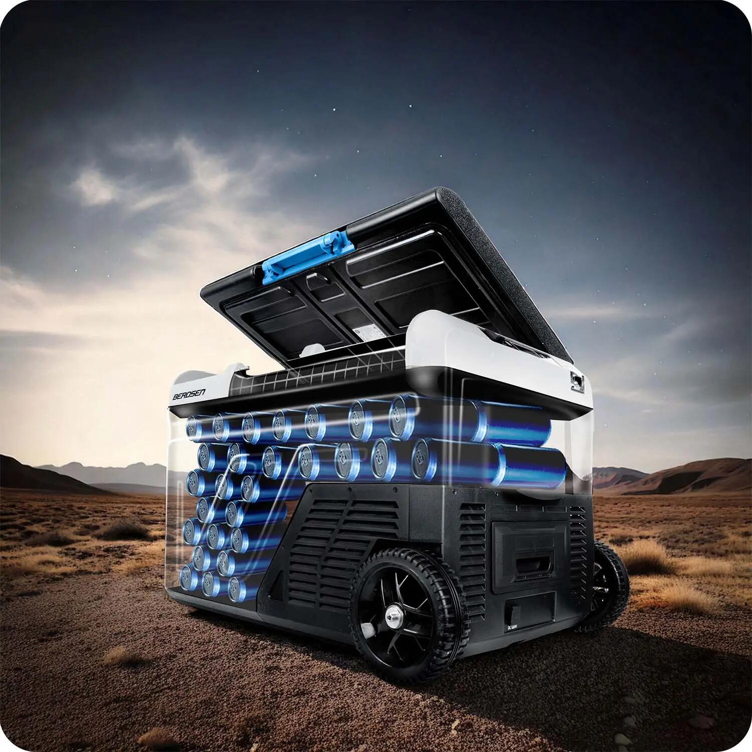 Refrigerador portátil Icemax 402 Berdsen de 40 litros com compressor - preto 8/8
