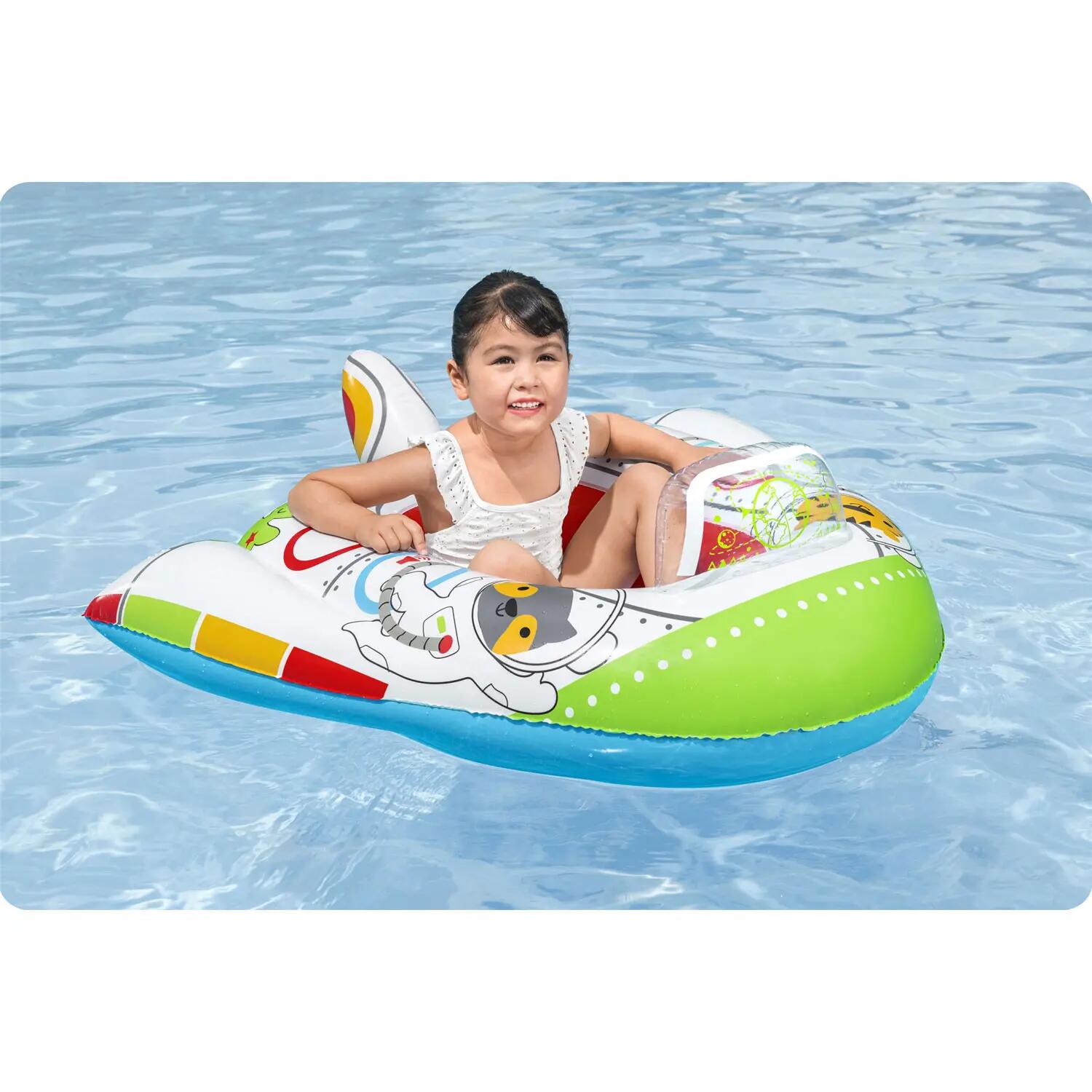 Barco inflável Spaceship Beach, 104 x 99 cm, Bestway 34178 8/8