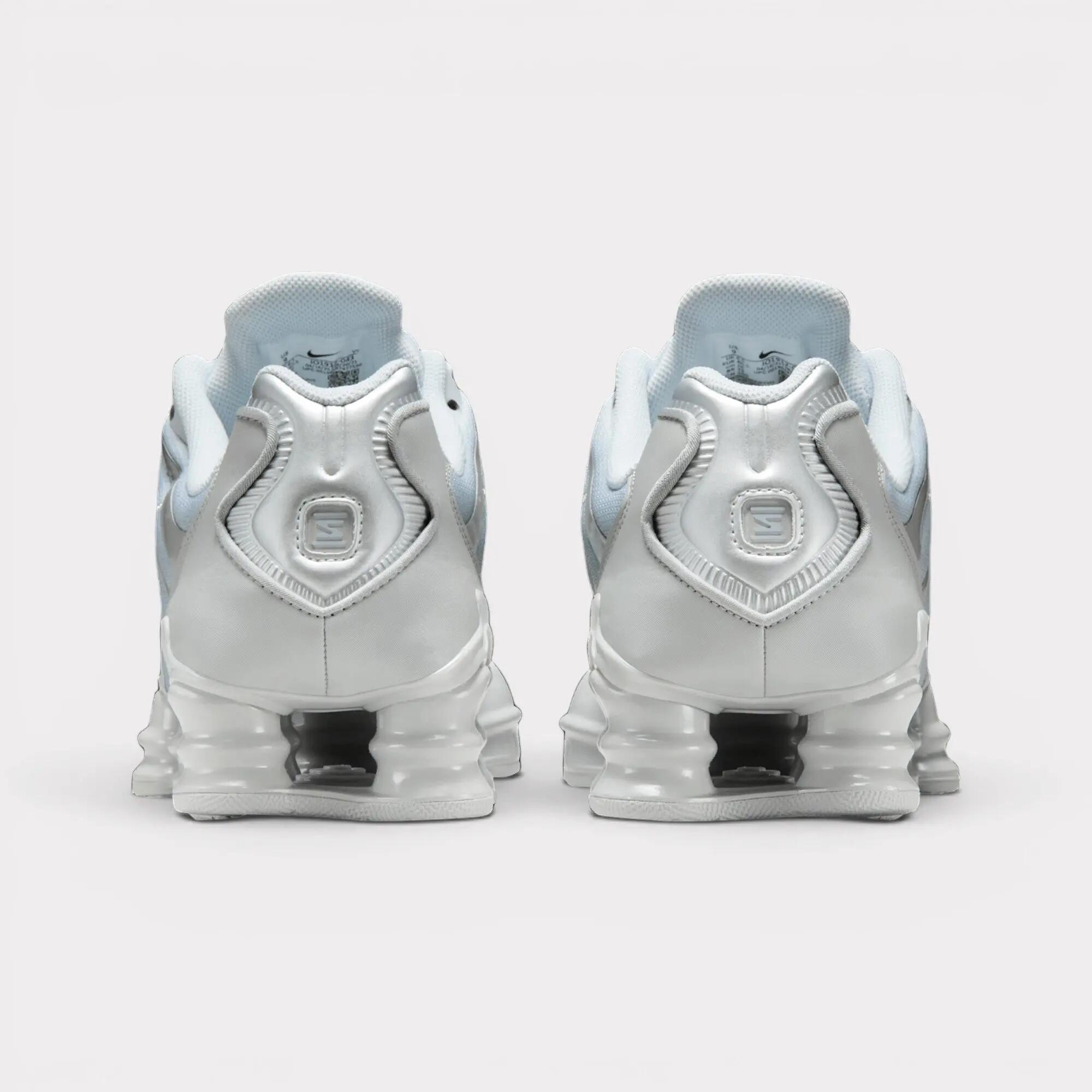 Nike WMNS SHOX TL Pure Platinum Metallic Silver Smoke Grey 4/7