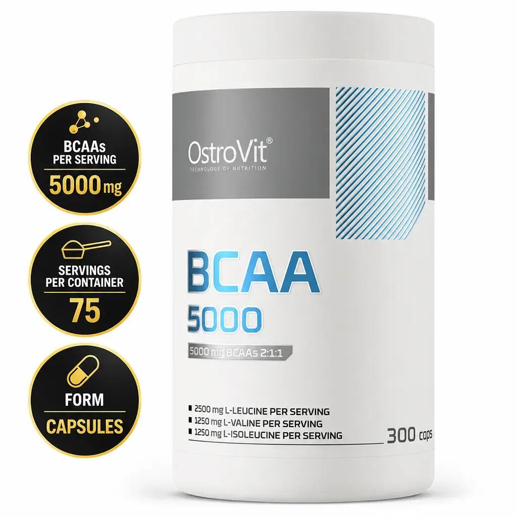 OstroVit BCAA 5000 300 Caps