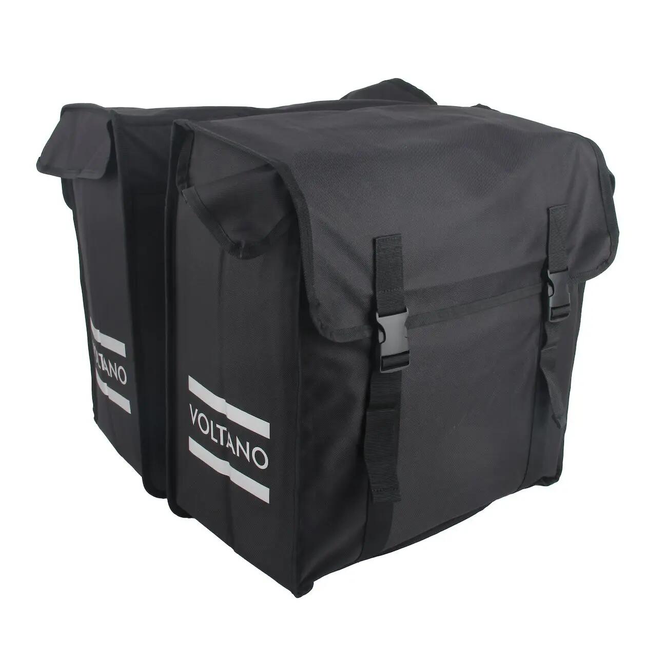 Voltano Dubbele Fietstas XXL - Zwart - 60 Liter 5/7