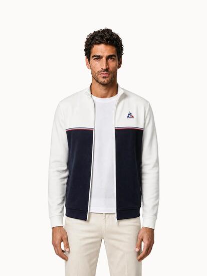 Veste zippée en double face avec détail tricolore Tricolores