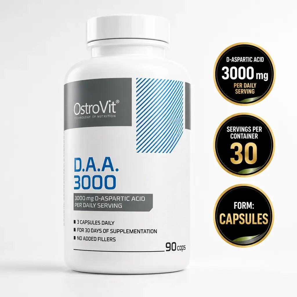 OstroVit D.A.A. 3000mg 90 Caps