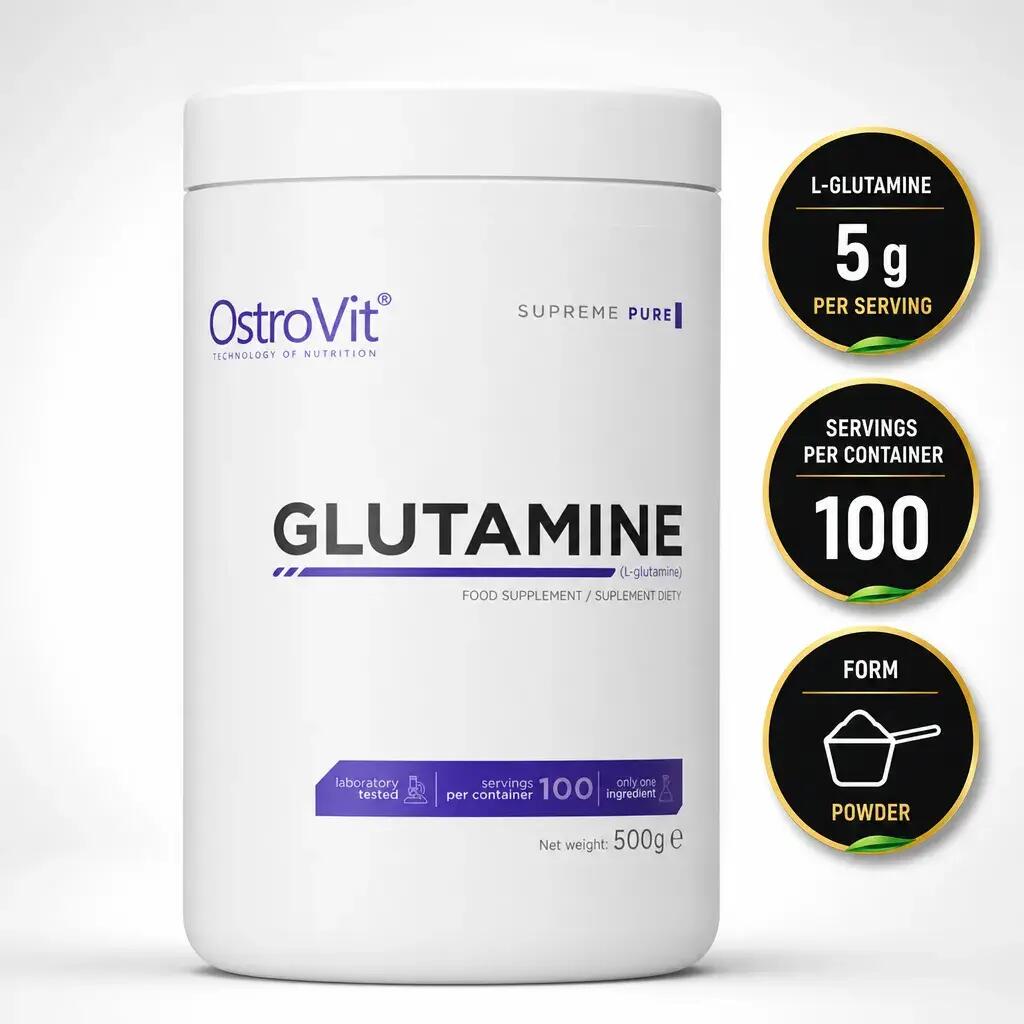 Glutamina - 500g - Ostrovit - Natural 2/2