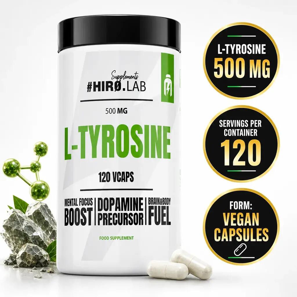 Hiro Lab L-Tyrosine 500 120 Caps